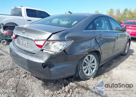 2013 Hyundai Sonata Gls из США, поврежденный, VIN 5NPEB4AC3DH608295